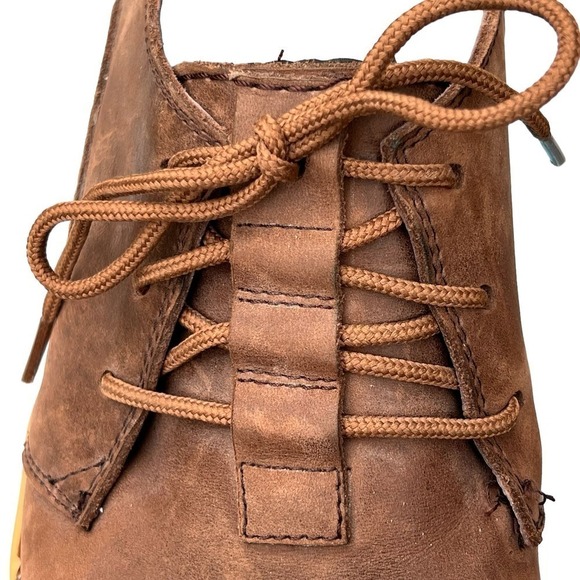 Oliberte’ Men’s Brown Leather Lace Comfort Shoes from Africa Size 46 / U… - Picture 11 of 14